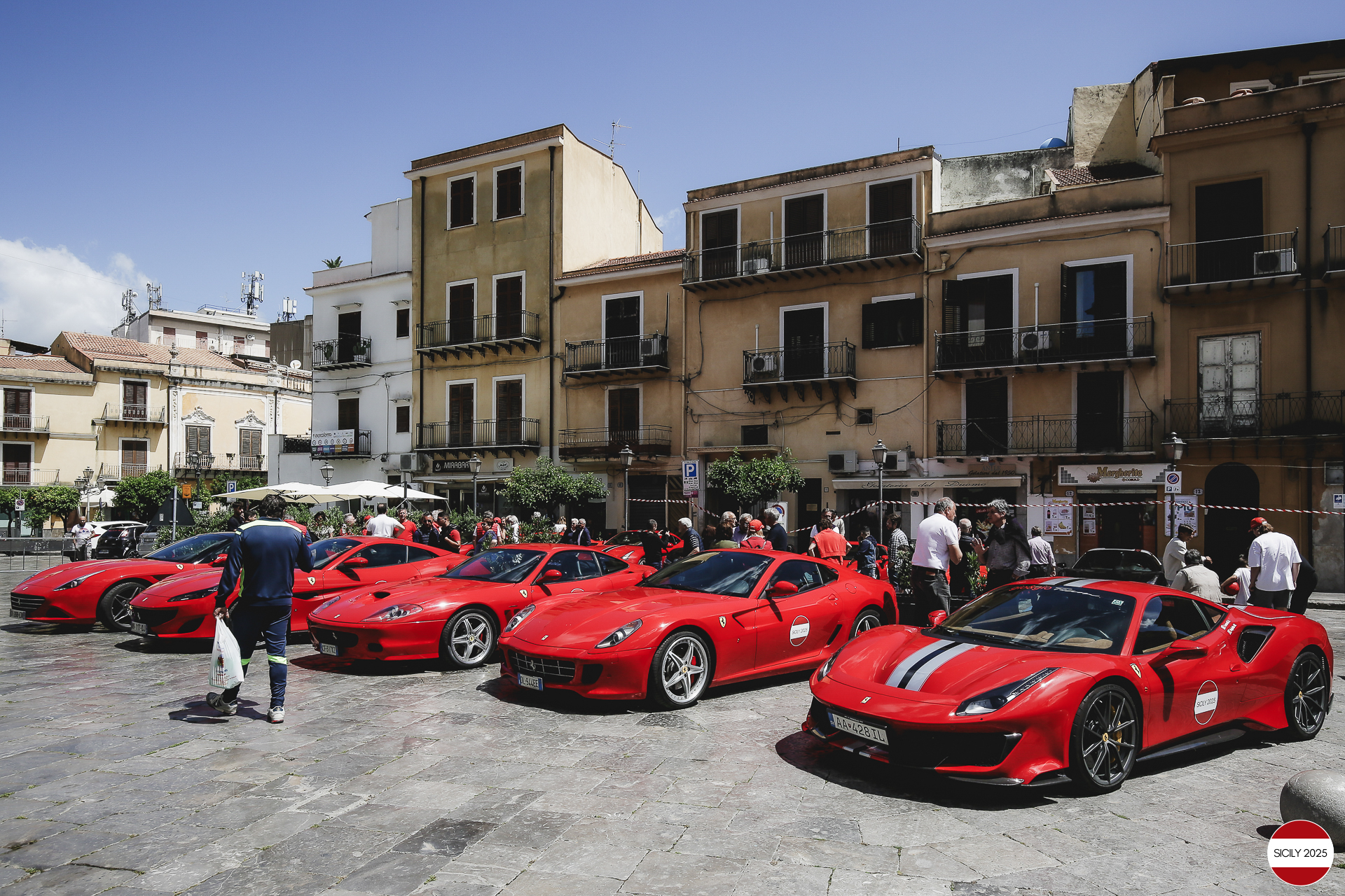 Parking in Carini. 