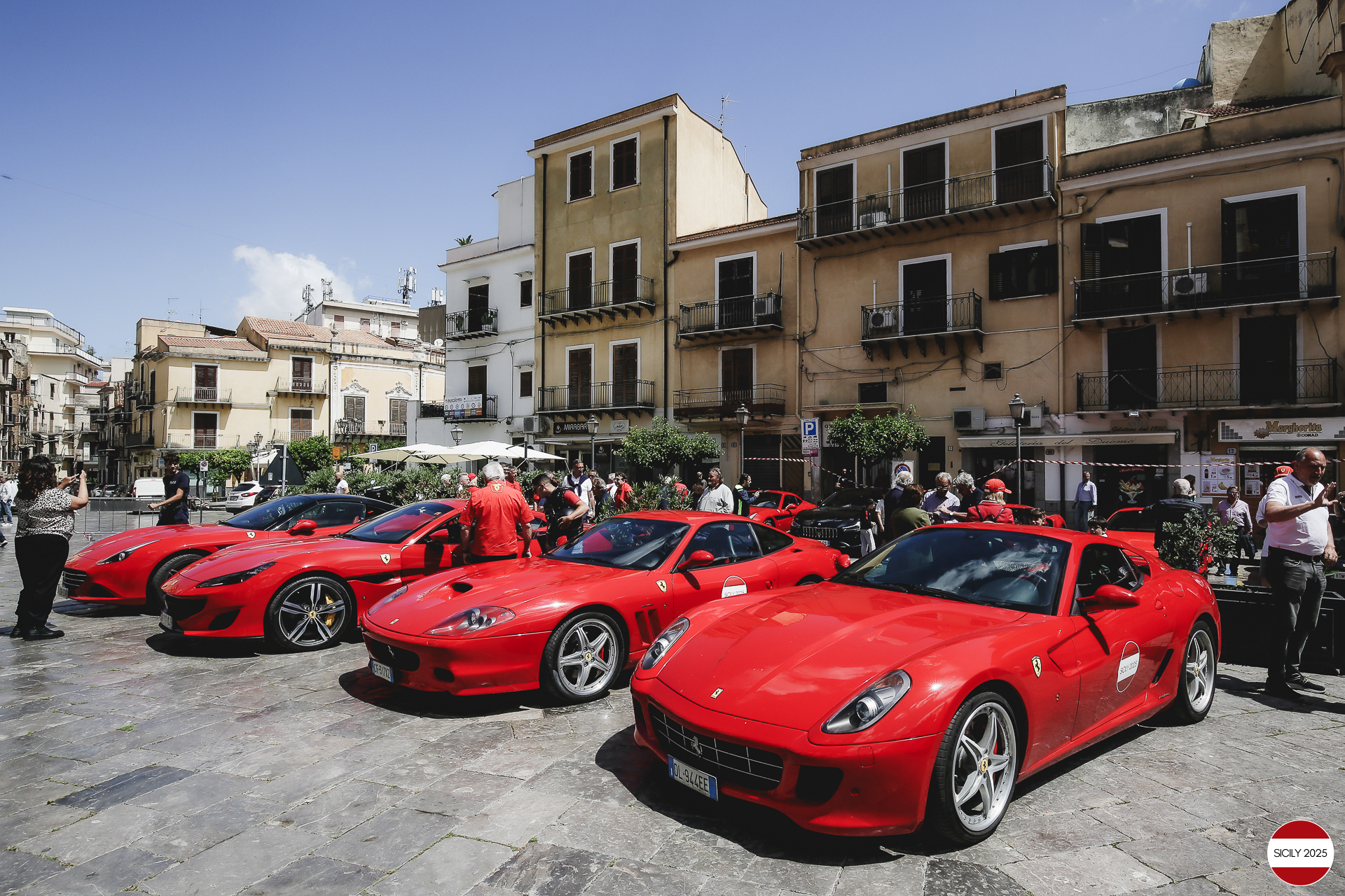 Parking in Carini. 