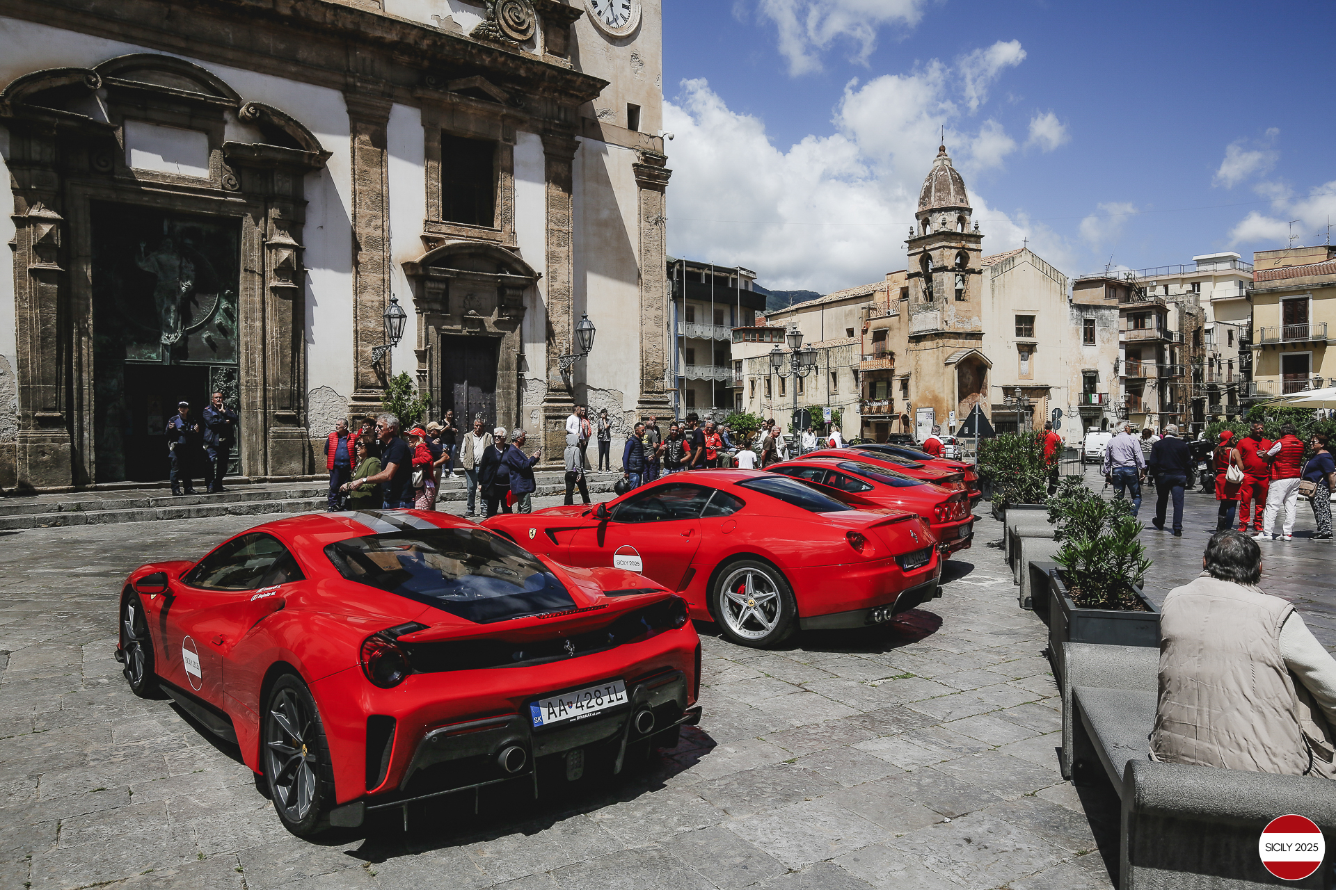 Parking in Carini. 