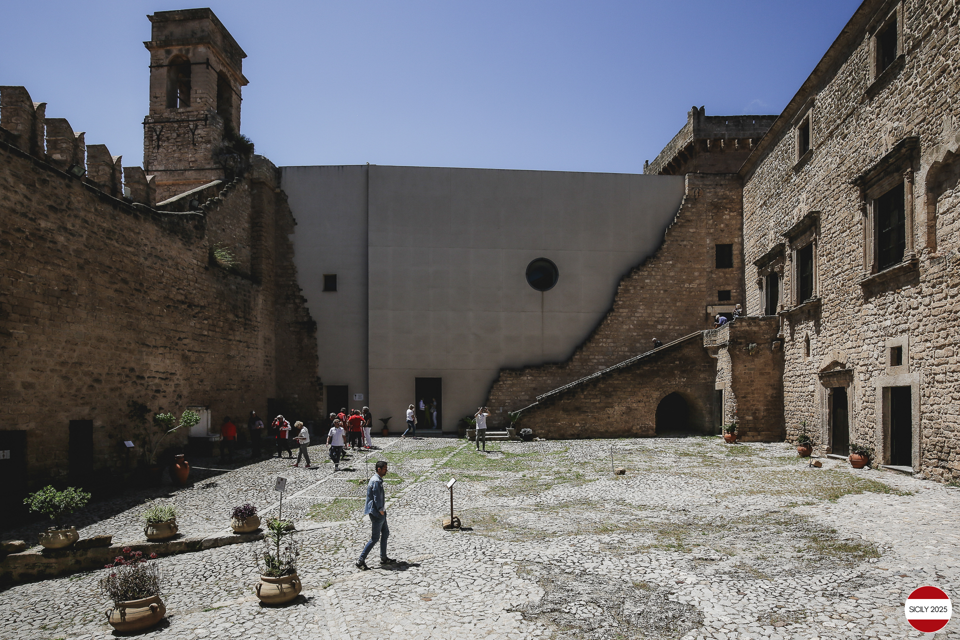 Visit to the Castle of Carini. 