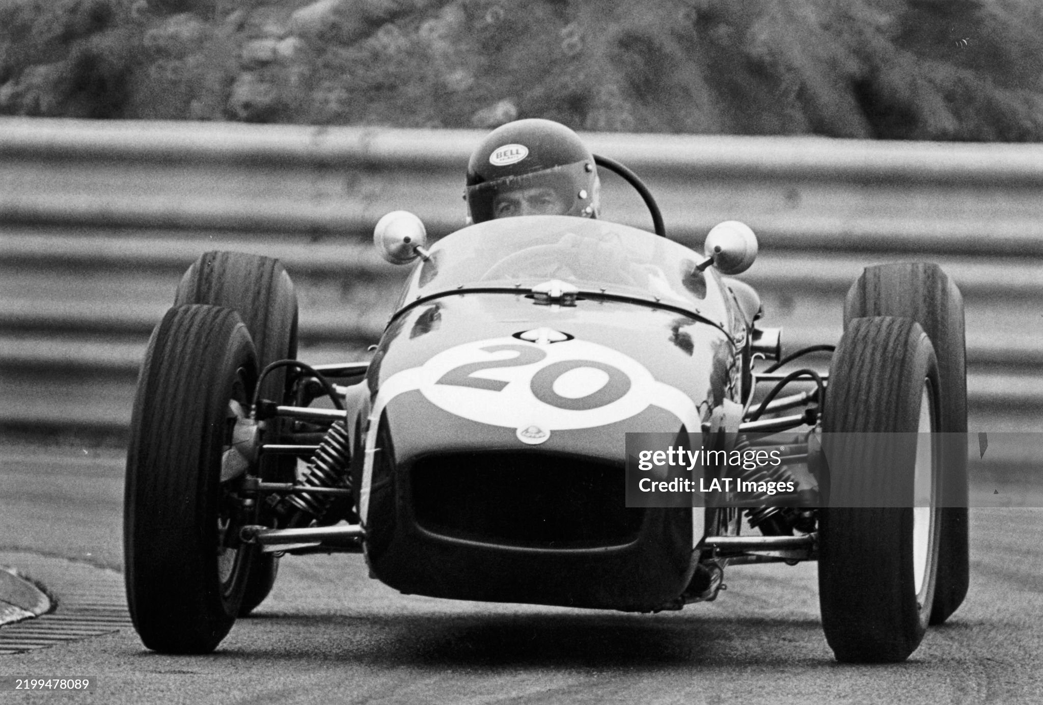 George Harrison made only one public appearance driving a racing car in an ex-Stirling Moss Lotus at the Gunnar Nilsson Memorial Meeting in Donington Park on 03 June 1979. 