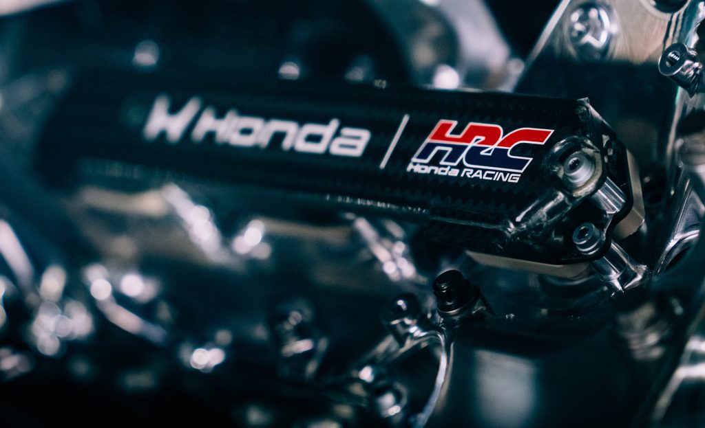 The Honda engine.