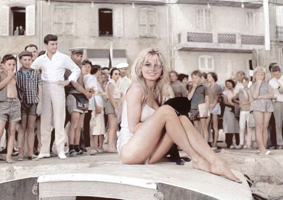 Brigitte Bardot, the Muse of Saint-Tropez.
