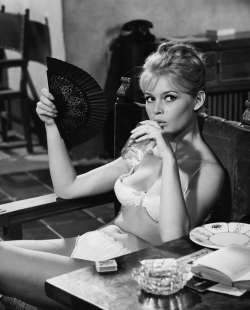 Brigitte Bardot.