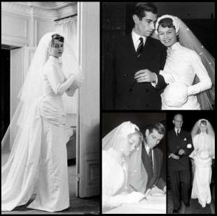 Brigitte Bardot's marriage with Roger Vadim.