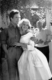 Bardot married actor Jacques Charrier in Louveciennes, France, on 18 June 1959.