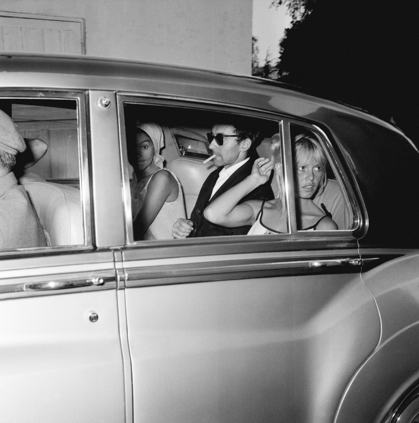 Godard and Brigitte Bardot, who was the lead in his 1963 film Le Mépris.