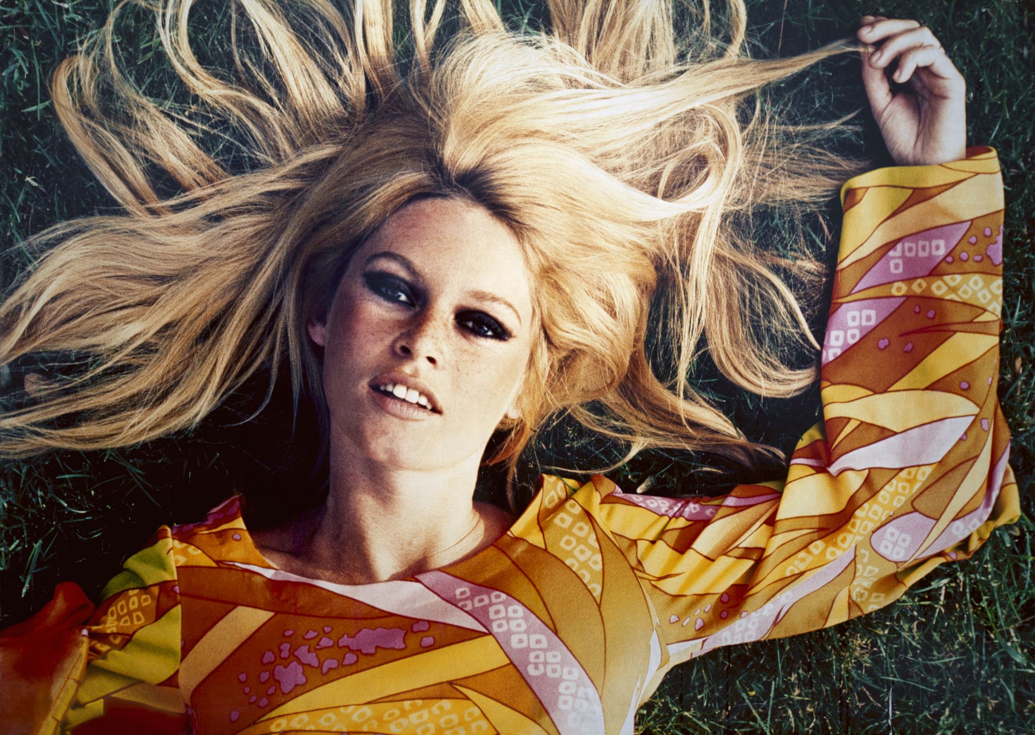 French actress Brigitte Bardot at home in Rome, Italy, in May 1967.