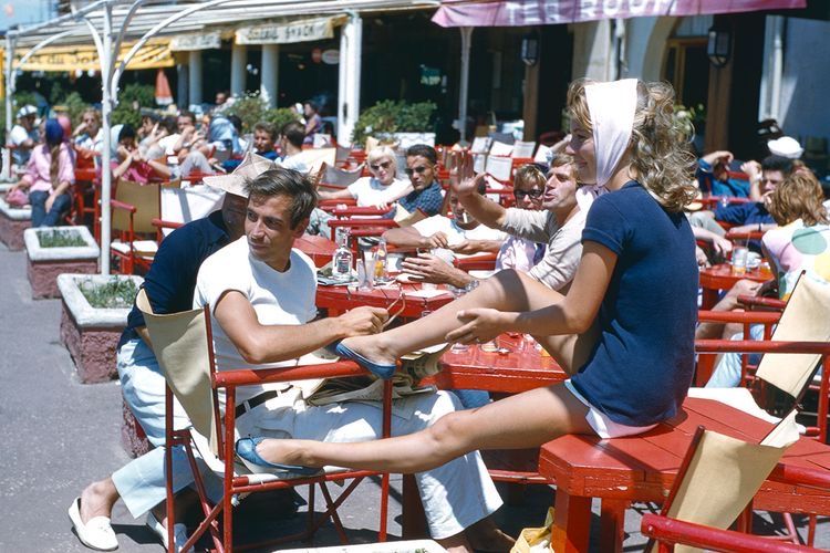 Saint-Tropez in the 50s.