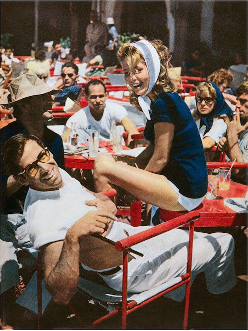 Saint-Tropez in the 50s.