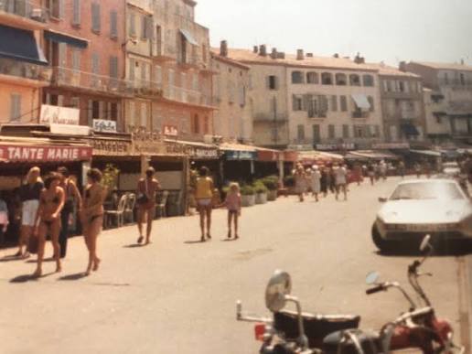 Life at Saint-Tropez in the 1970s.