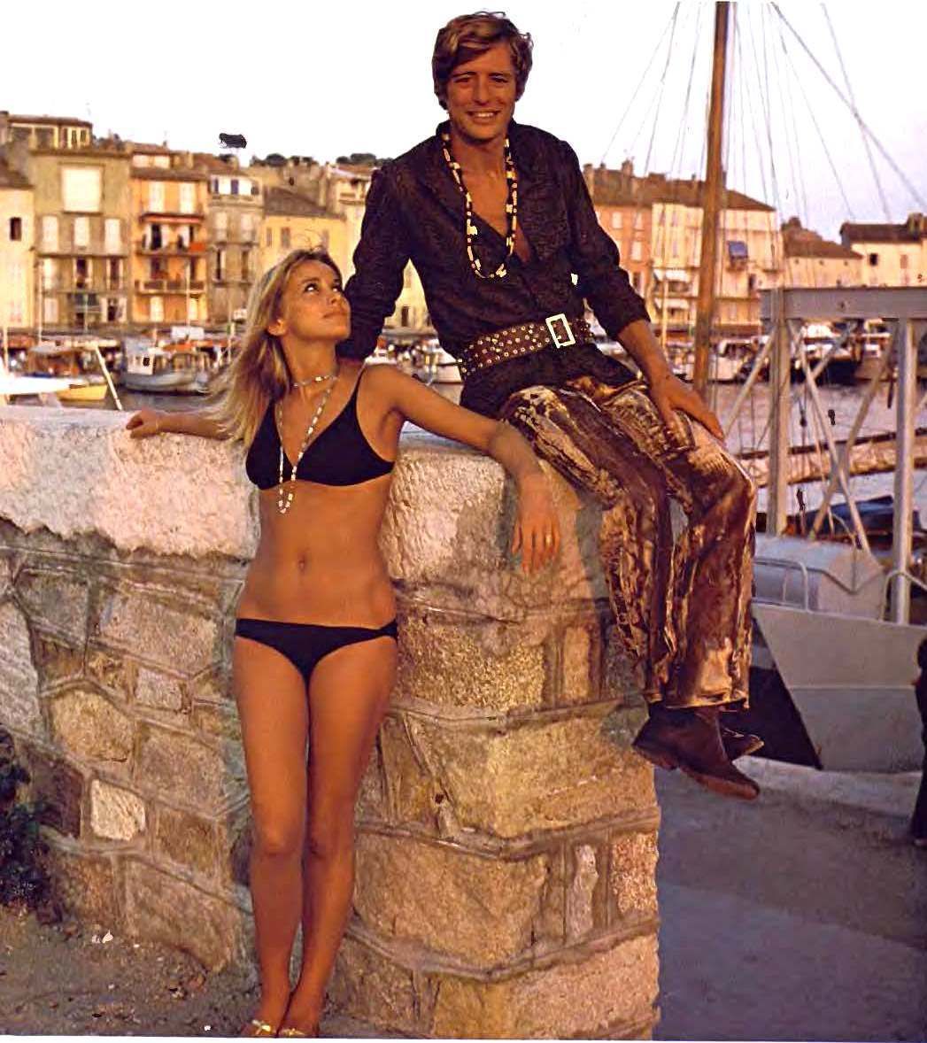 Saint-Tropez in the 1970s.