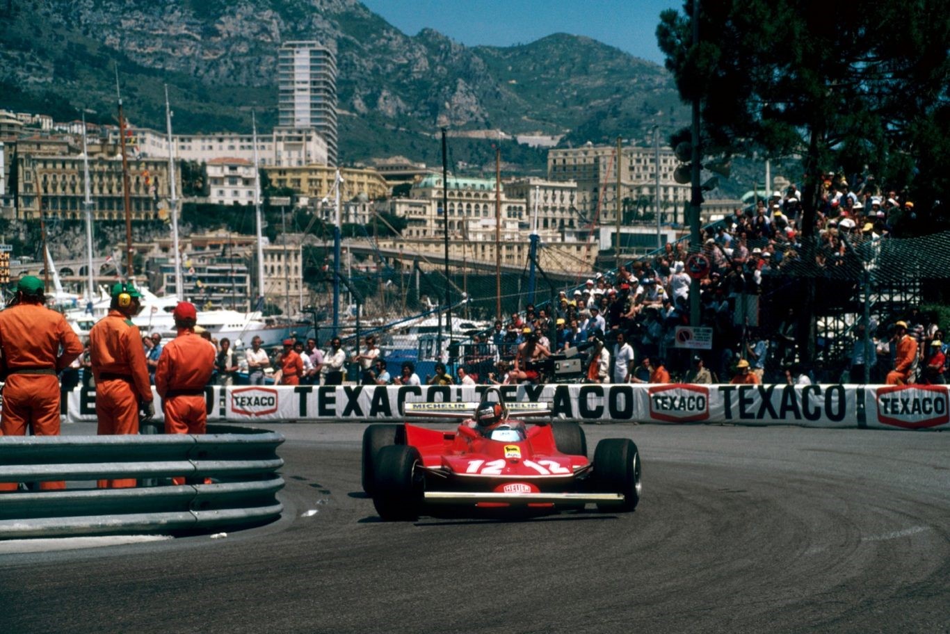 Gilles Villeneuve in Monaco in 1979.