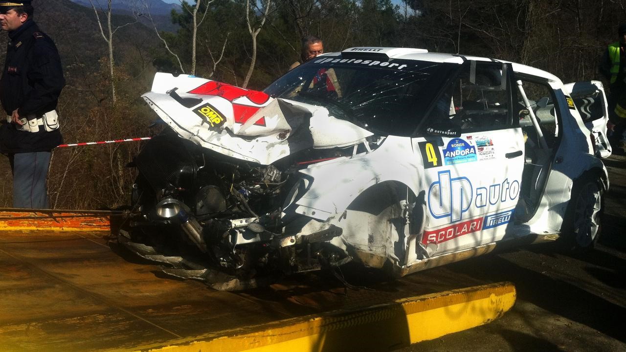 The aftermath of Kubica’s career-changing rally crash.