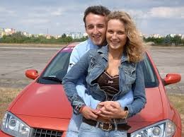Robert Kubica with his Polish friend Edyta Witas.