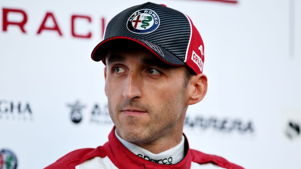 Robert Kubica at Alfa Romeo.