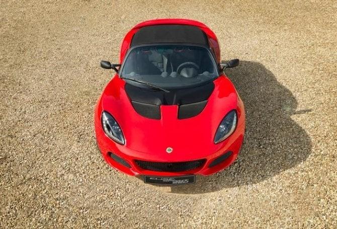 A red new Lotus.