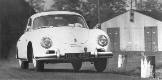 Jim Clark, Porsche 356, in 1958.