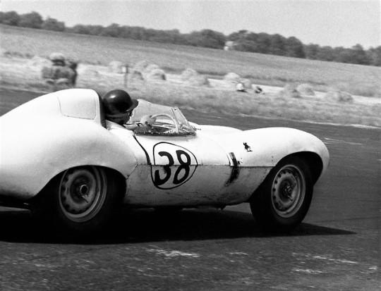 Jim Clark, Jaguar Type-D 1958.