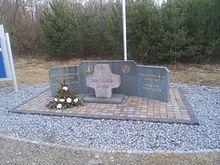 Jim Clark memorial at Hockenheimring.