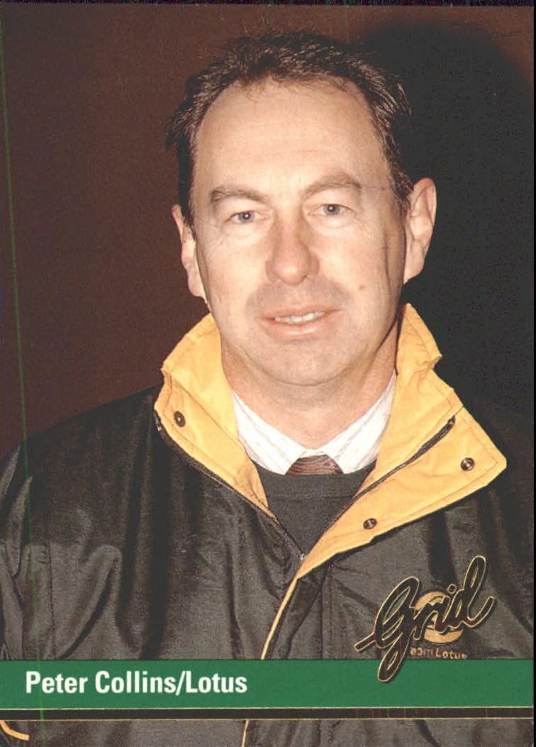 Peter Collins, former team manager of Lotus and Williams.