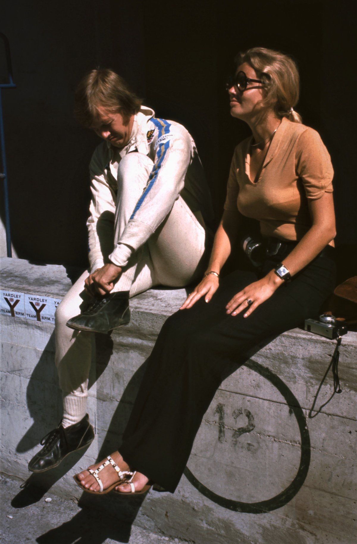 Ronnie and Barbro Peterson.