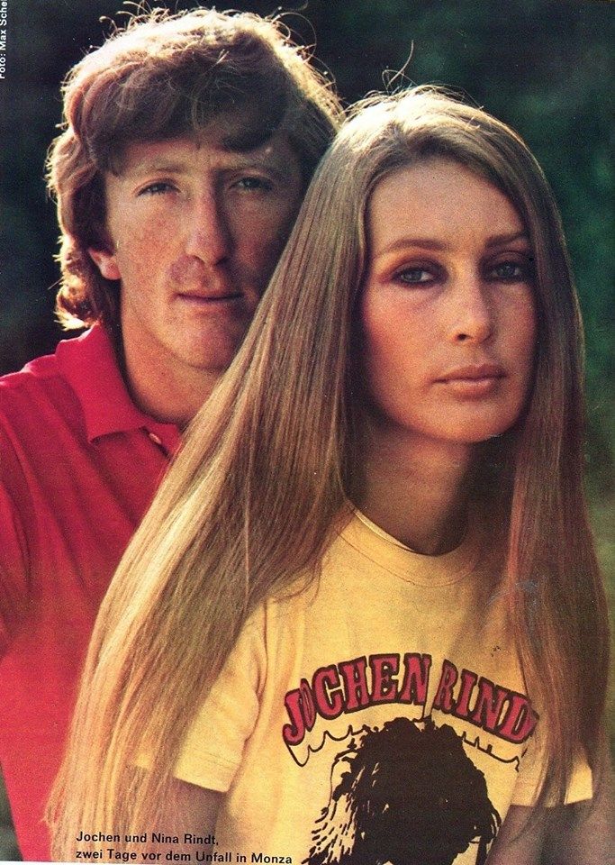 Jochen and Nina Rindt.