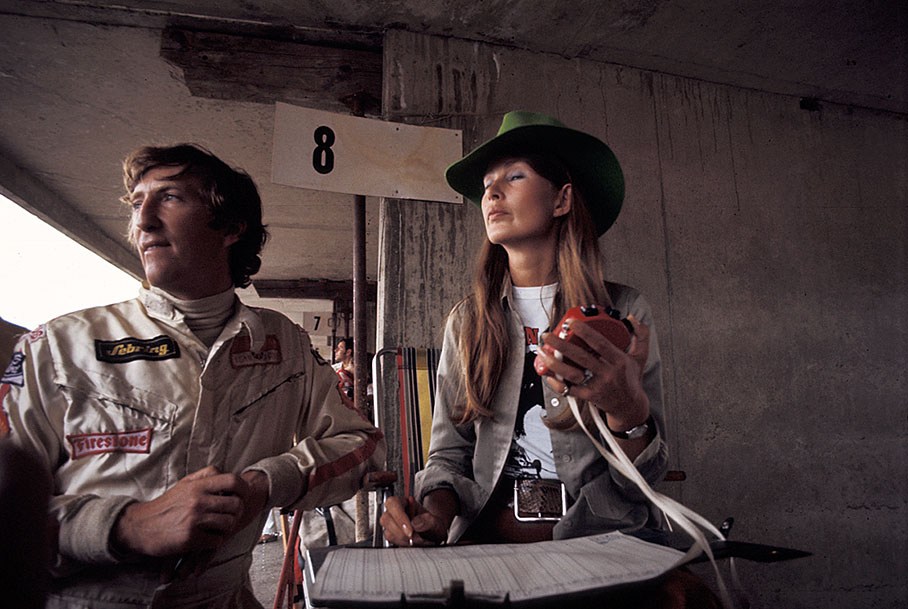 Jochen and Nina Rindt at Zeltweg in 1970. 
