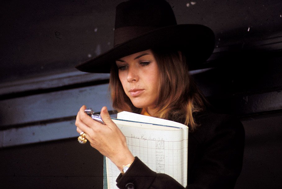 Helen Stewart at Jarama in 1972. 