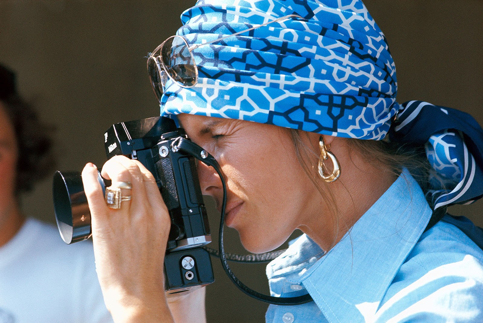 Helen Stewart at Zelweg in 1973. 
