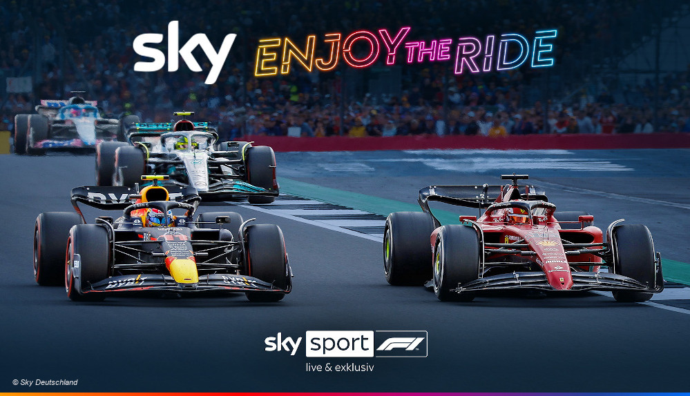 Invasive advertising in F1 in 2023.