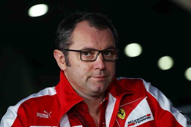 Stefano Domenicali at Ferrari.