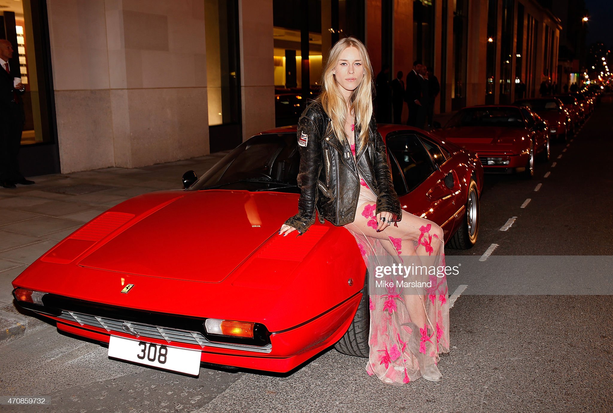 Lady Mary Charteris attends the UK launch event for the Ferrari 488 GTB at The Old Sorting Office on April 23, 2015 in London, England. 