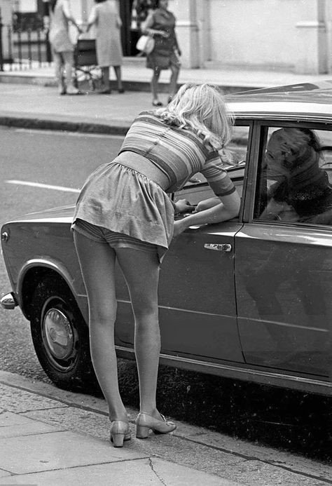 A girl in the 1960s.