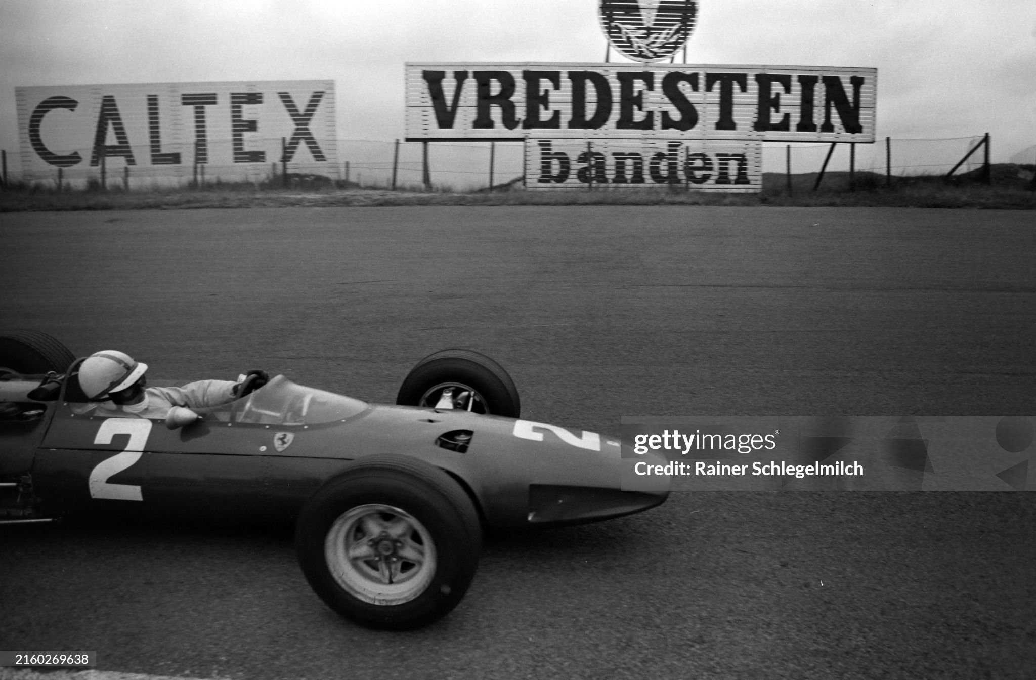 John Surtees, Ferrari 1512, during the Dutch Grand Prix in Zandvoort, Holland, on 18 July 1965. 
