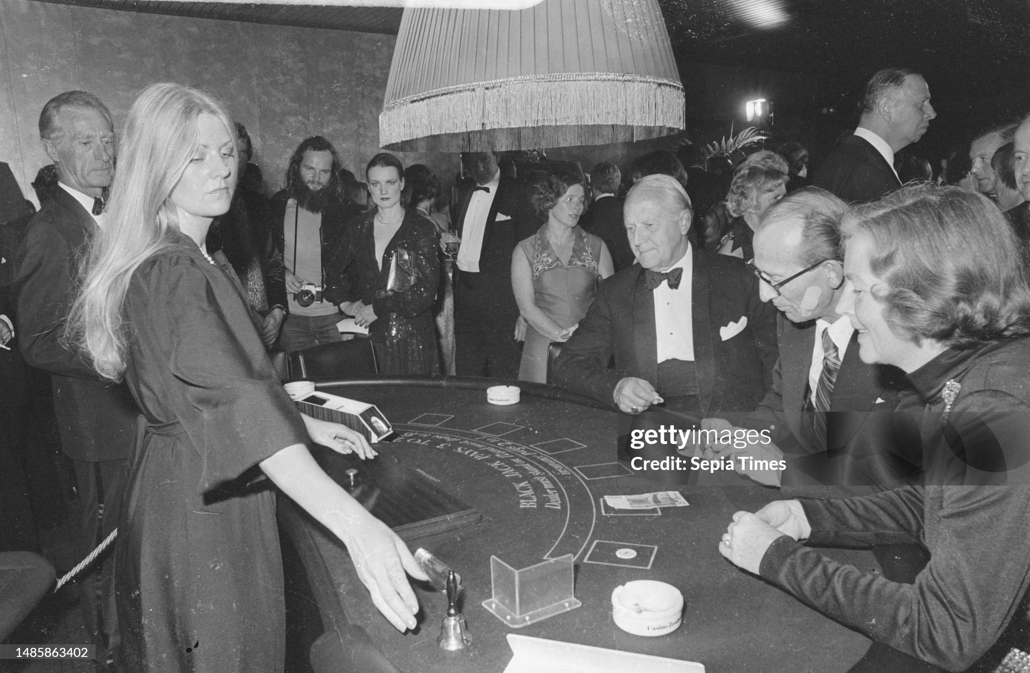 Opening Casino at Zandvoort on October 01, 1976. 