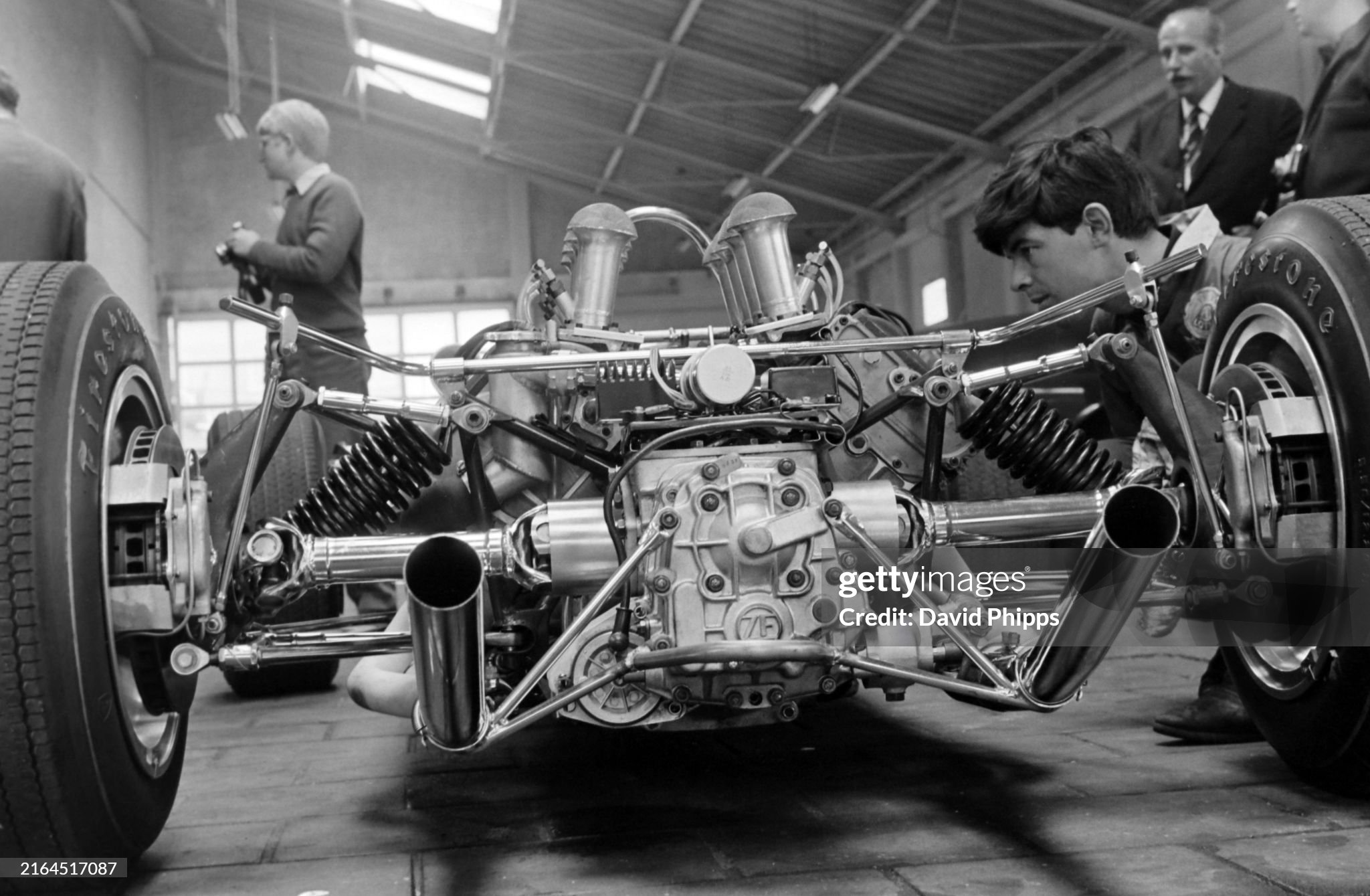 Jim Clark's Lotus 49 Ford during the Dutch Grand Prix at Zandvoort on 04 June 1967. 