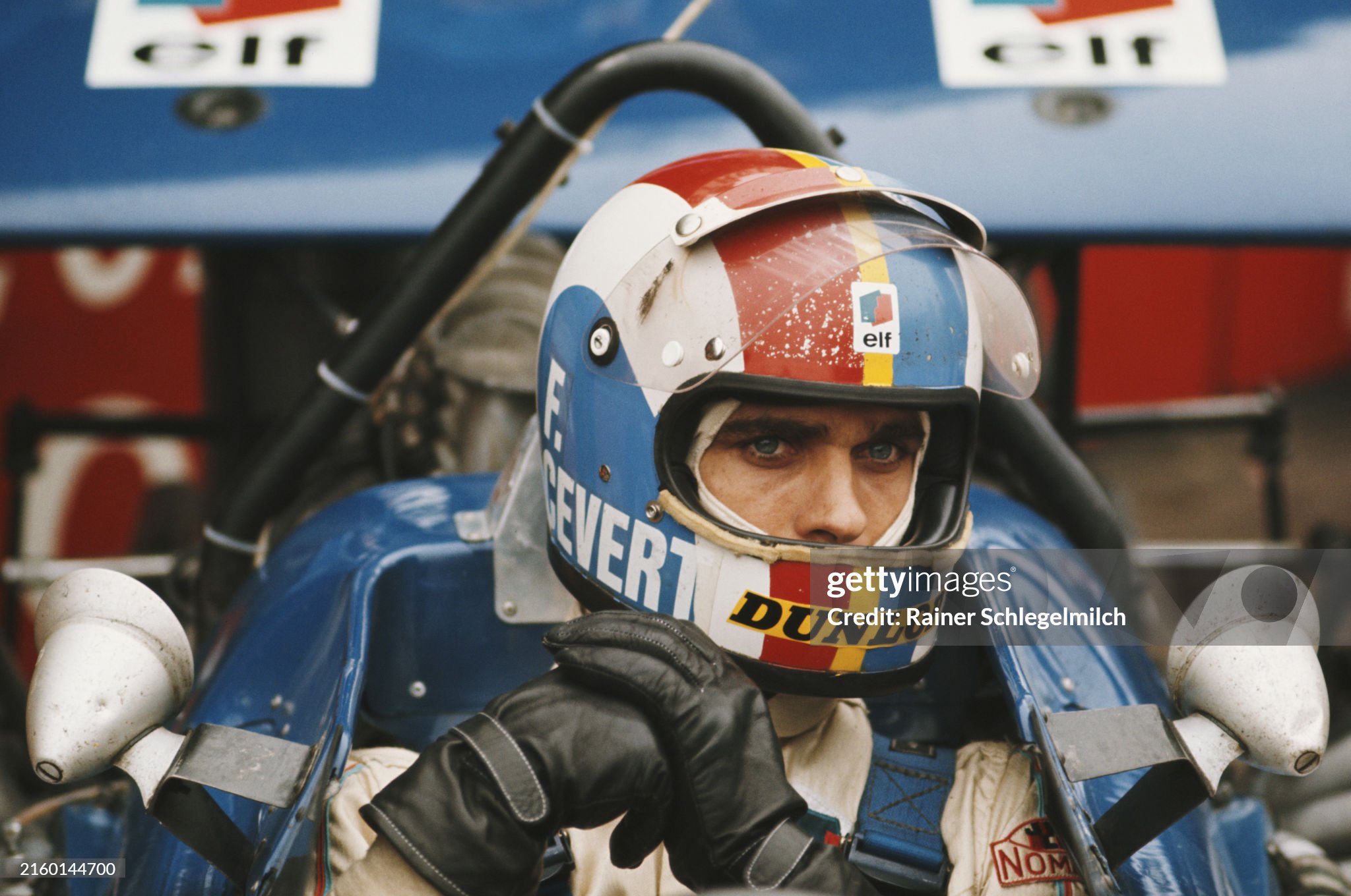 François Cevert, March 701 Ford, in the pits during the Formula 1 Dutch Grand Prix in Zandvoort, Holland, on 21 June 1970. 