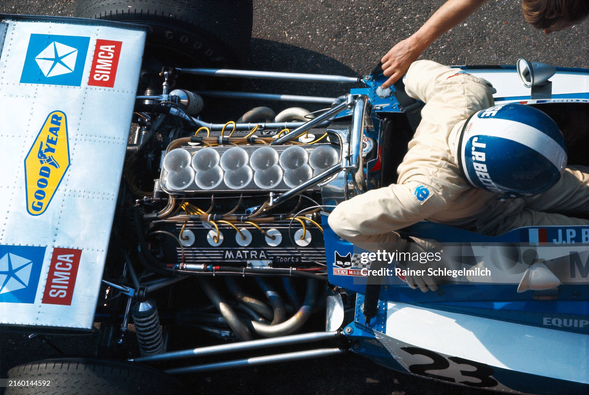 Jean-Pierre Beltoise, Matra MS120, during the Formula 1 Dutch Grand Prix in Zandvoort, Holland, on 21 June 1970. 