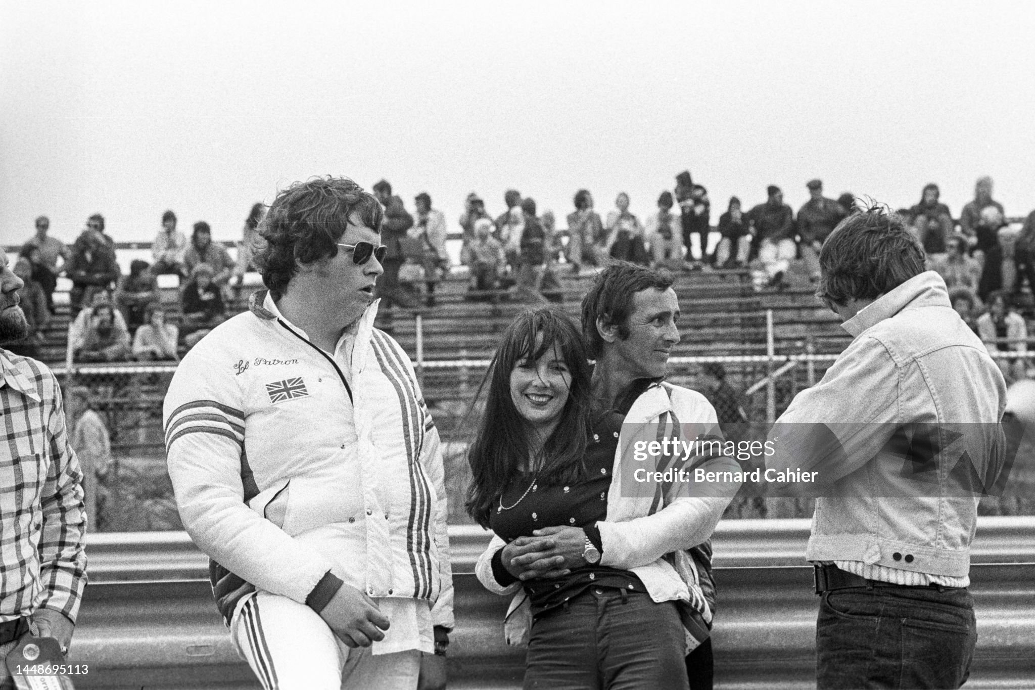 Lord Hesketh and Charlie Crichton-Stuart at the Dutch Grand Prix in Zandvoort on 29 July 1973. 