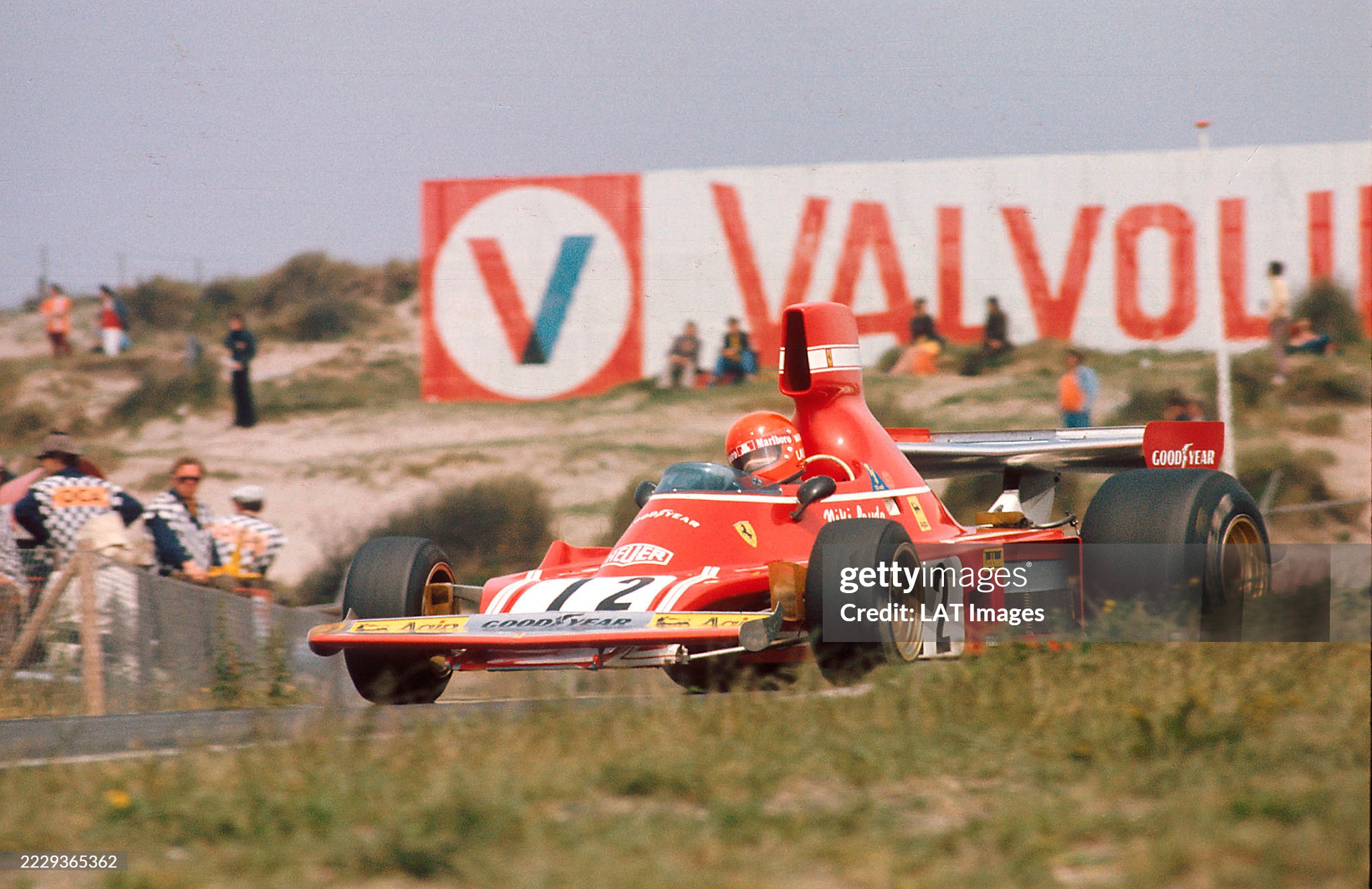 Niki Lauda, Ferrari 312B3, 1st position at the Dutch Grand Prix in Zandvoort on 23 June 1974. 