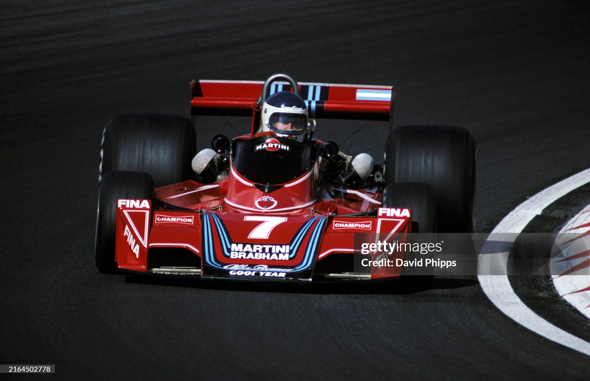   Carlos Reutemann, Brabham BT45, retired from the Dutch Grand Prix at Zandvoort on lap 12 with a broken clutch on 29 August 1976. 